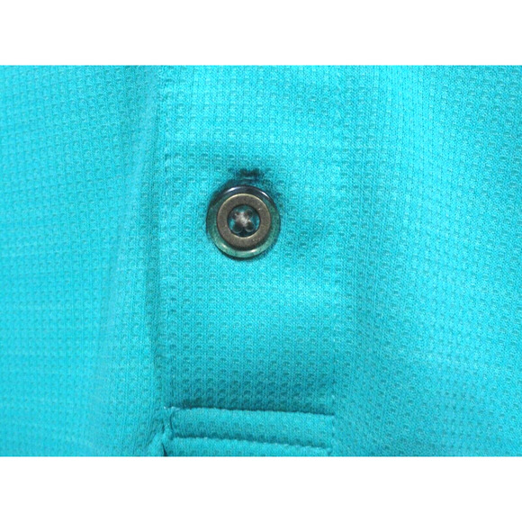 2 for $15 Kirkland Signature Bright Green Polo Shirt Comfort Men's Size Medium - Picture 3 of 7